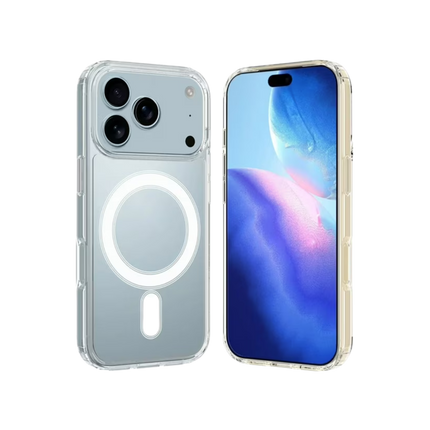 CARCASAS TRANSPARENTE CON MAGSAFE PARA IPHONE 17