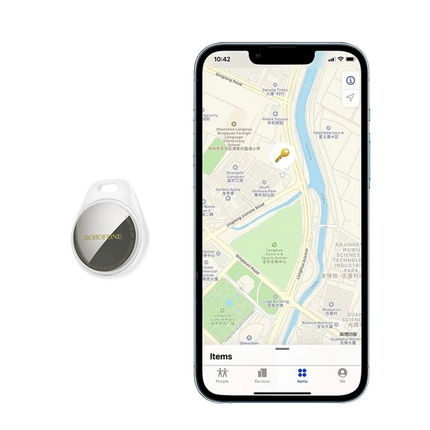 LOCALIZADOR GPS BOROFONE BC100 COMPATIBLE CON APPLE FIND MY