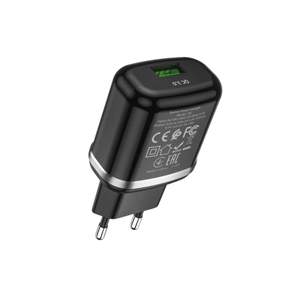 CARGADOR DE PARED HOCO C12Q 18W QC3.0