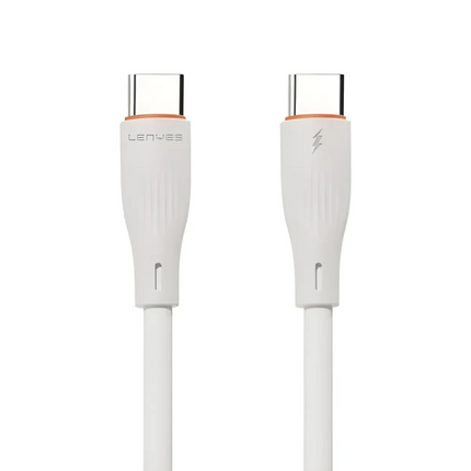 CABLE LENYES USB-C A USB-C 30W 2METROS