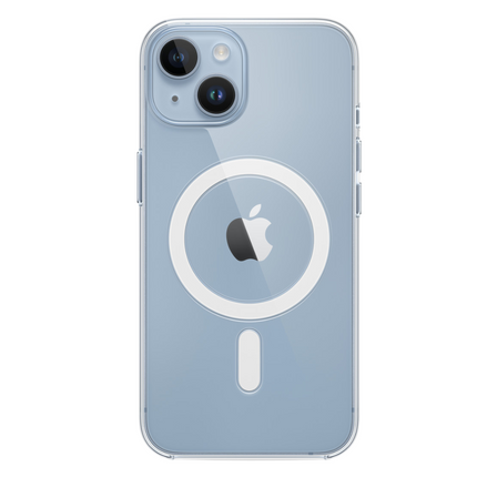 CARCASA TRANSPARENTE CON MAGSAFE PARA IPHONE SERIE 14