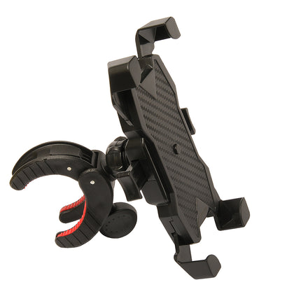 SOPORTE TECMASTER PARA MOTO Y BICICLETA 4" A 9" ROTACION 360°