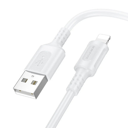 CABLE BOROFONE BX111 USB-A - LIGHTNING 2.4A 1M