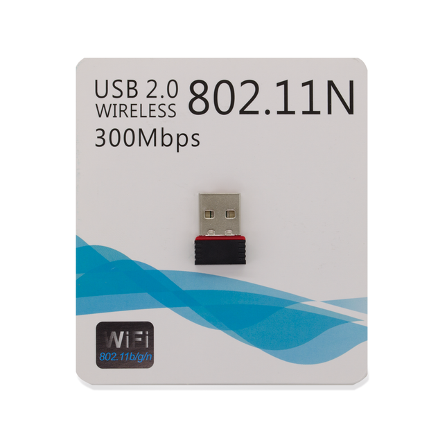 ADAPTADOR USB 2.0 A WIFI 2.4 GHZ 300 MBPS