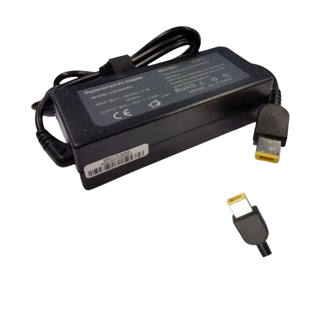 Cargador Compatible Lenovo 20V 3.25A – Adaptador 65W para Ultrabook