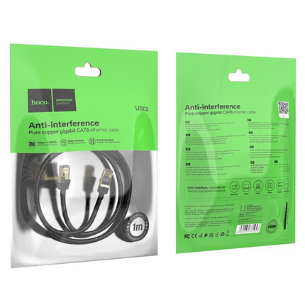 CABLE RED ETHERNET HOCO US02 CAT6 RJ45