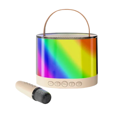 PARLANTE KARAOKE LENYES S229 5W CON MICROFONO