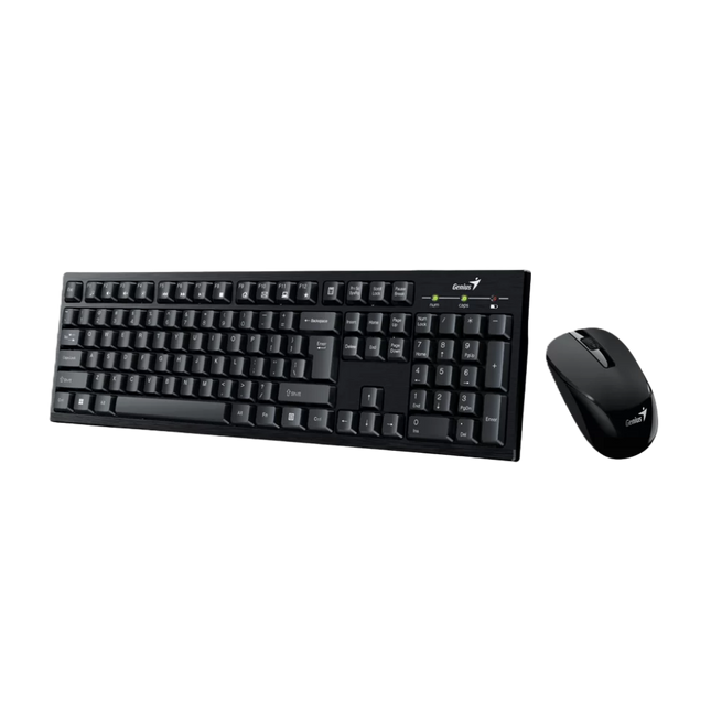Genius KM-8101 – Kit Teclado + Mouse Inalámbrico para PC y Notebook