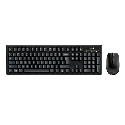 Genius KM-8101 – Kit Teclado + Mouse Inalámbrico para PC y Notebook