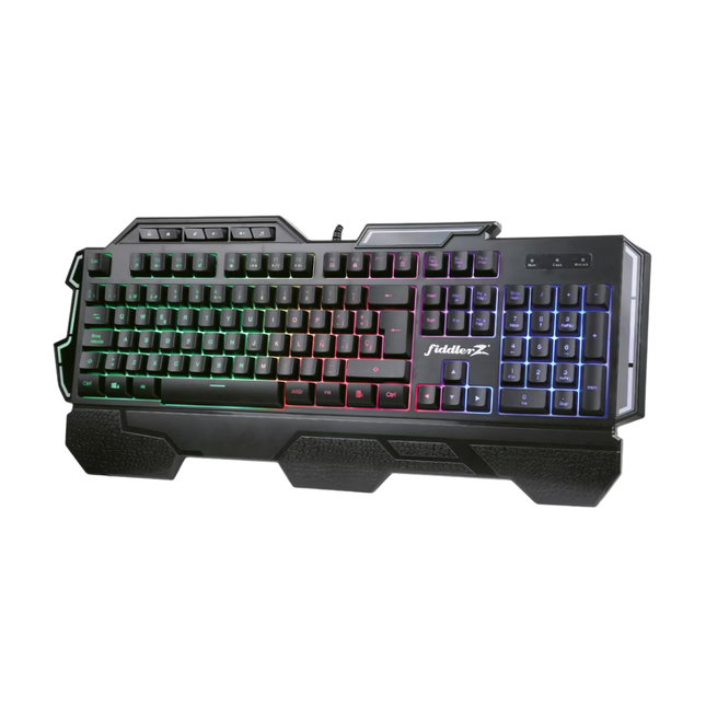 teclado gamer fiddler kd609, teclado mecánico rgb, teclado para juegos 110 teclas, teclado gamer retroiluminado, teclado gaming con luces, teclado para pc gamer, teclado ergonómico gamer, accesorio gamer rgb, teclado profesional para gaming, teclado usb de alta velocidad,