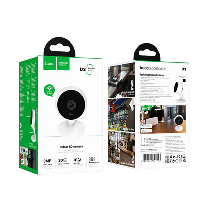 Cámara de Seguridad HOCO D3 Indoor 3MP Smart Life