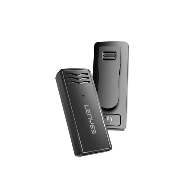 MICROFONO INALAMBRICO LENYES LM202 DOBLE IOS ANDROID