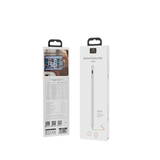 LAPIZ TACTIL LENYES LSP102 2 EN 1 RECARGABLE