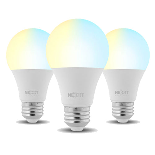 PACK 3 AMPOLLETAS NEXXT INTELIGENTES WI-FI NHB-W120 3PK