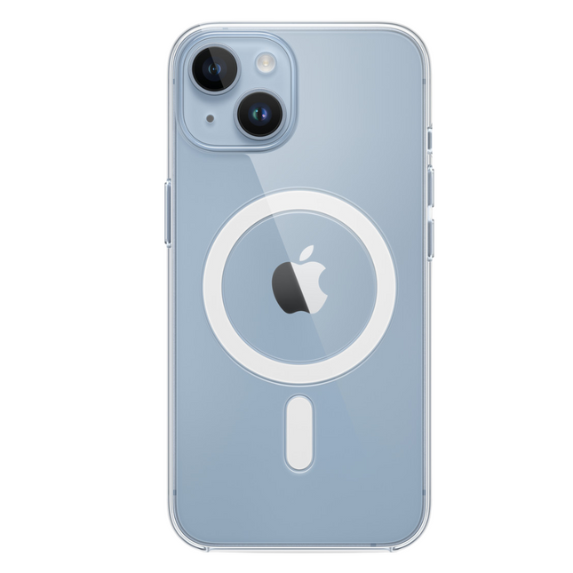 CARCASA TRANSPARENTE CON MAGSAFE PARA IPHONE SERIE 14