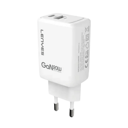 CARGADOR LENYES 20W GAN CERTIFICACION SEC