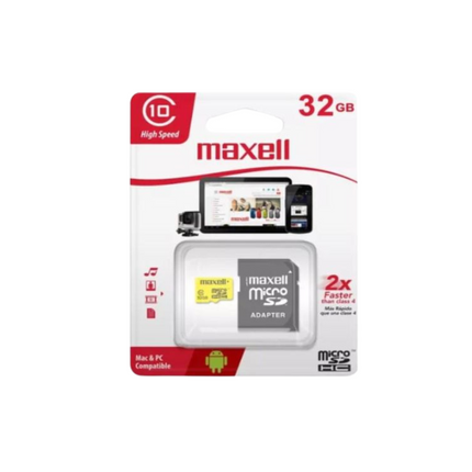 MEMORIA MICRO SD MAXELL CLASE 10
