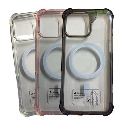 CARCASA SOFT REFORZADA PARA IPHONE 15 PROMAX MAGSAFE