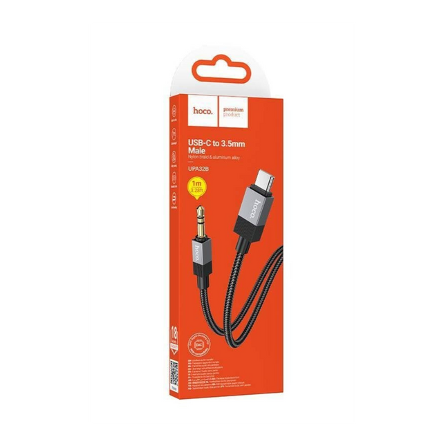 CABLE HOCO UPA32B USB-C A JACK 3,5 MM
