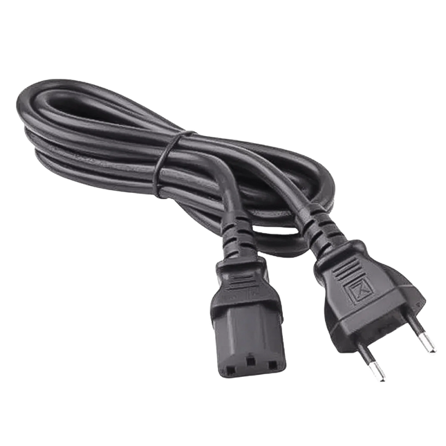 Cable Poder PC 1.8 m – Compatible con Fuentes de Poder y Monitores