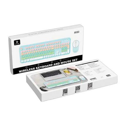 TECLADO Y MOUSE INALAMBRICO LENYES WK103