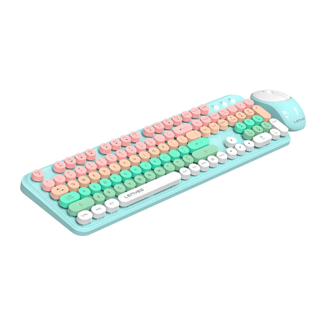 TECLADO Y MOUSE INALAMBRICO LENYES WK103